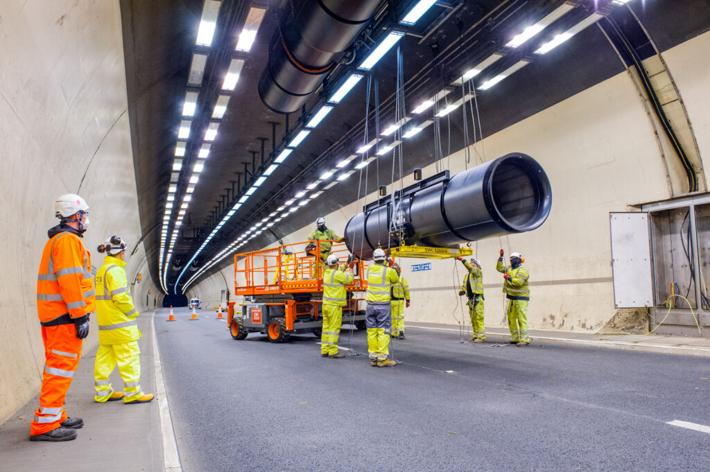 Tunnel Ventilation Fan Installation Mechanical & Electrical