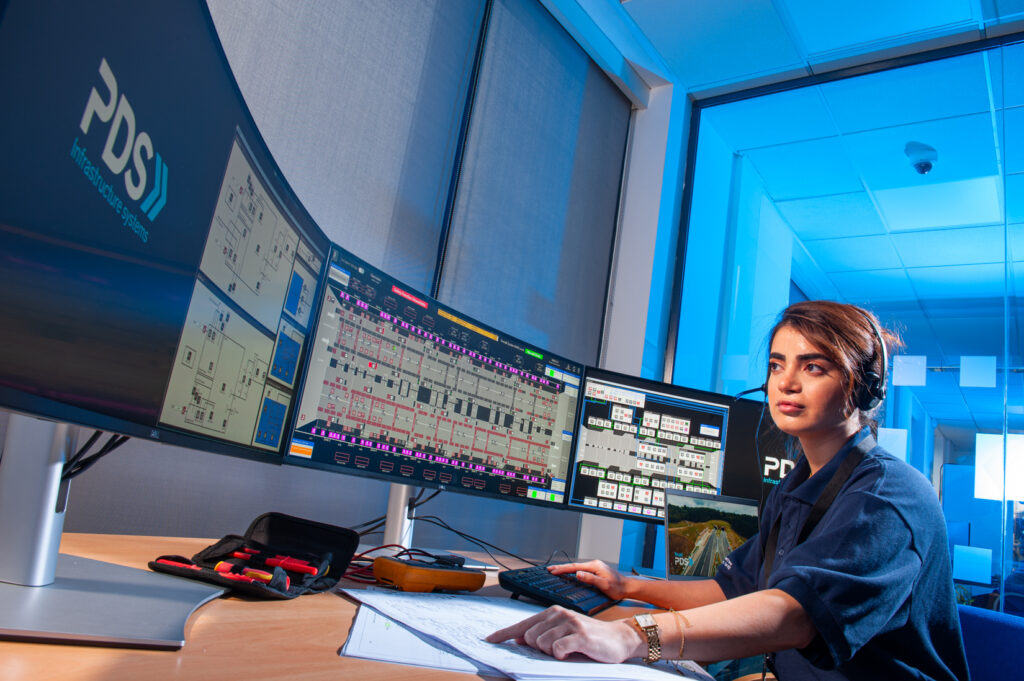 PDS employee working. Graduate Systems Support Engineer