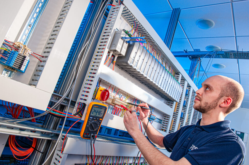 PDS Employee testing wires