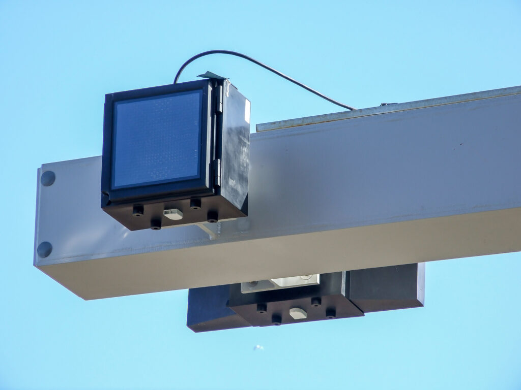 Variable Messaging Sign. Traffic Signs